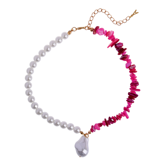 ANNE DAY PINK BLOSSOM NECKLACE