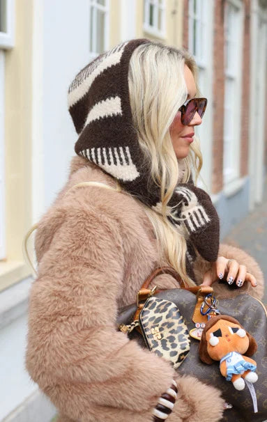 LIFE OF BULU MACY HOODIE SCARF
