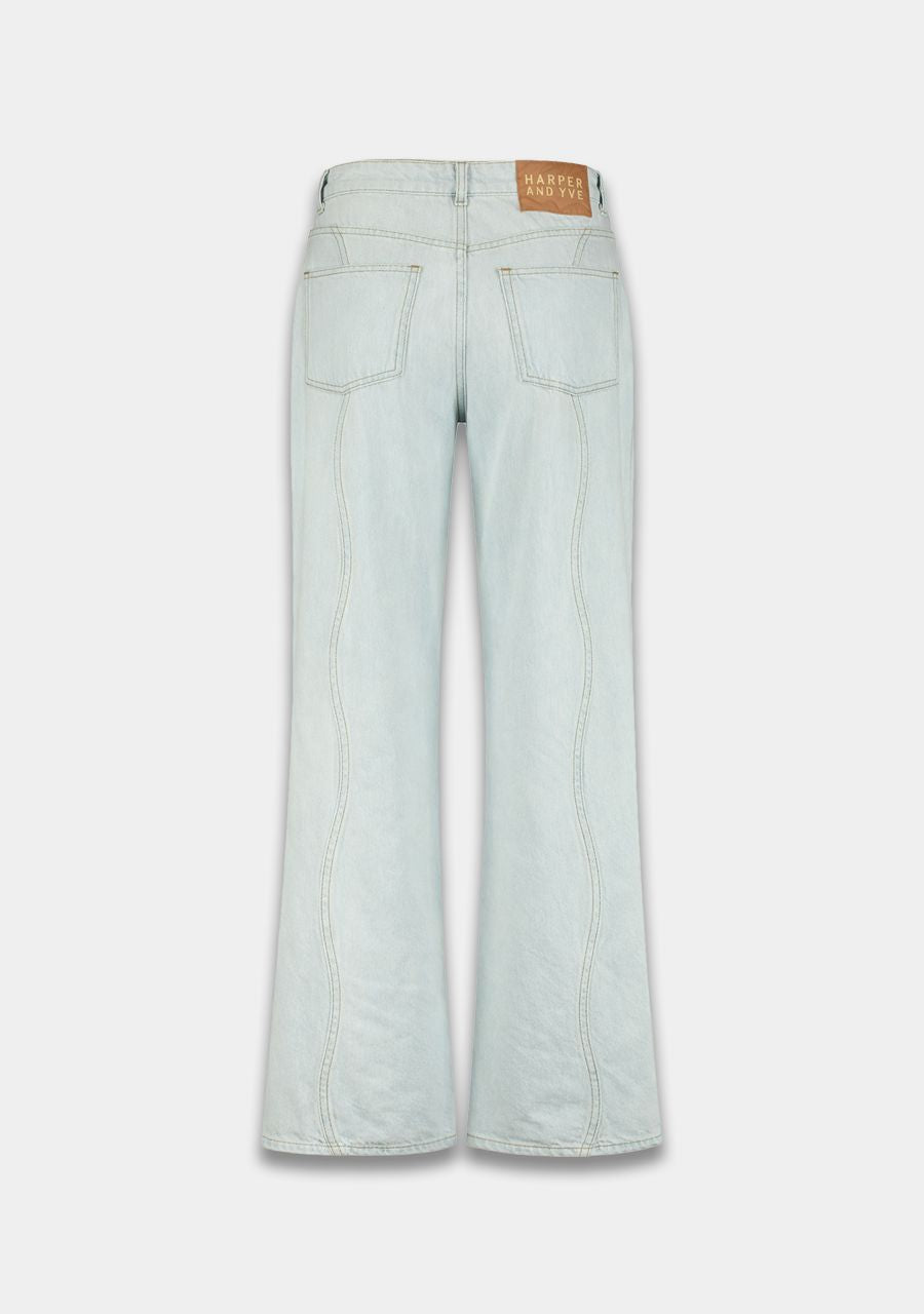 HARPER & YVE JEANS YVE | LIGHT BLUE DENIM