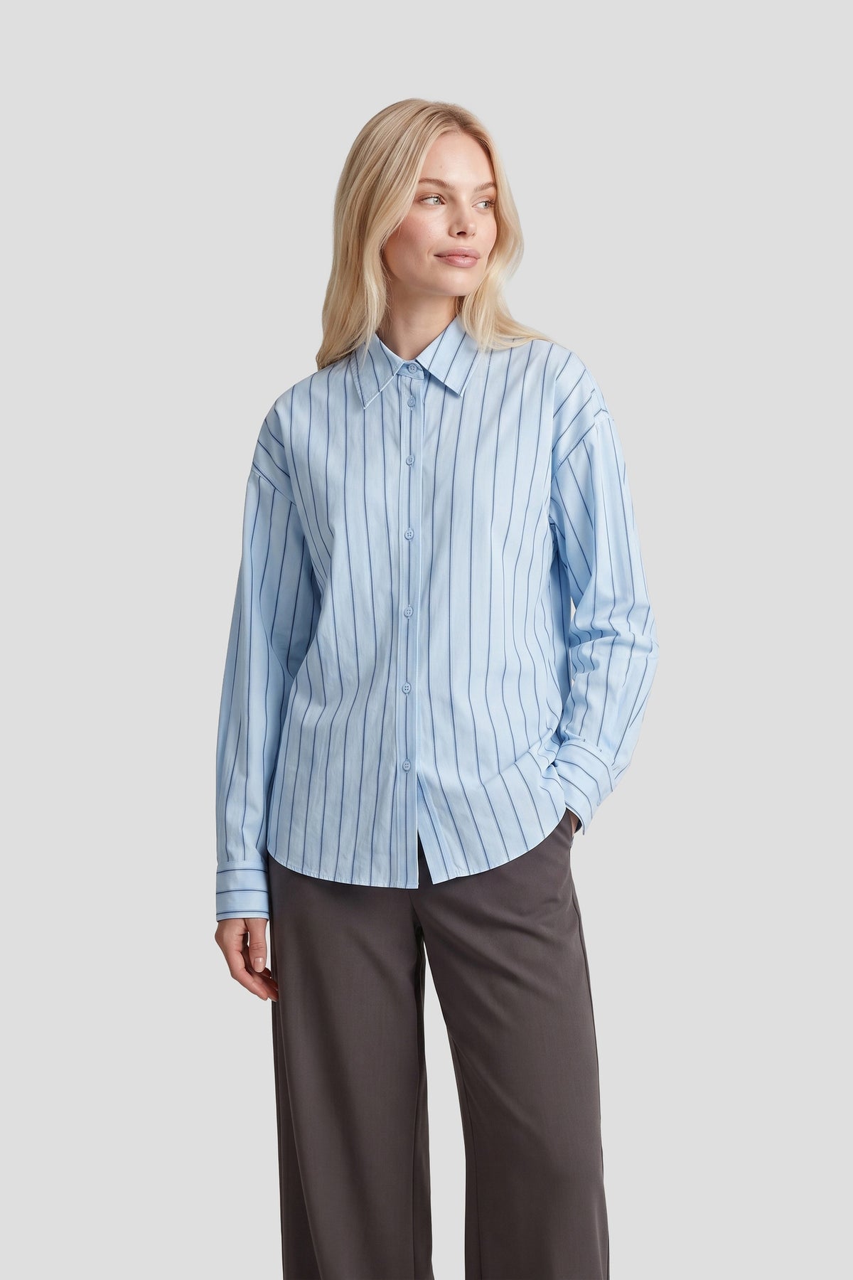 FLURESK JOAN BLOUSE | CLOUD BLUE