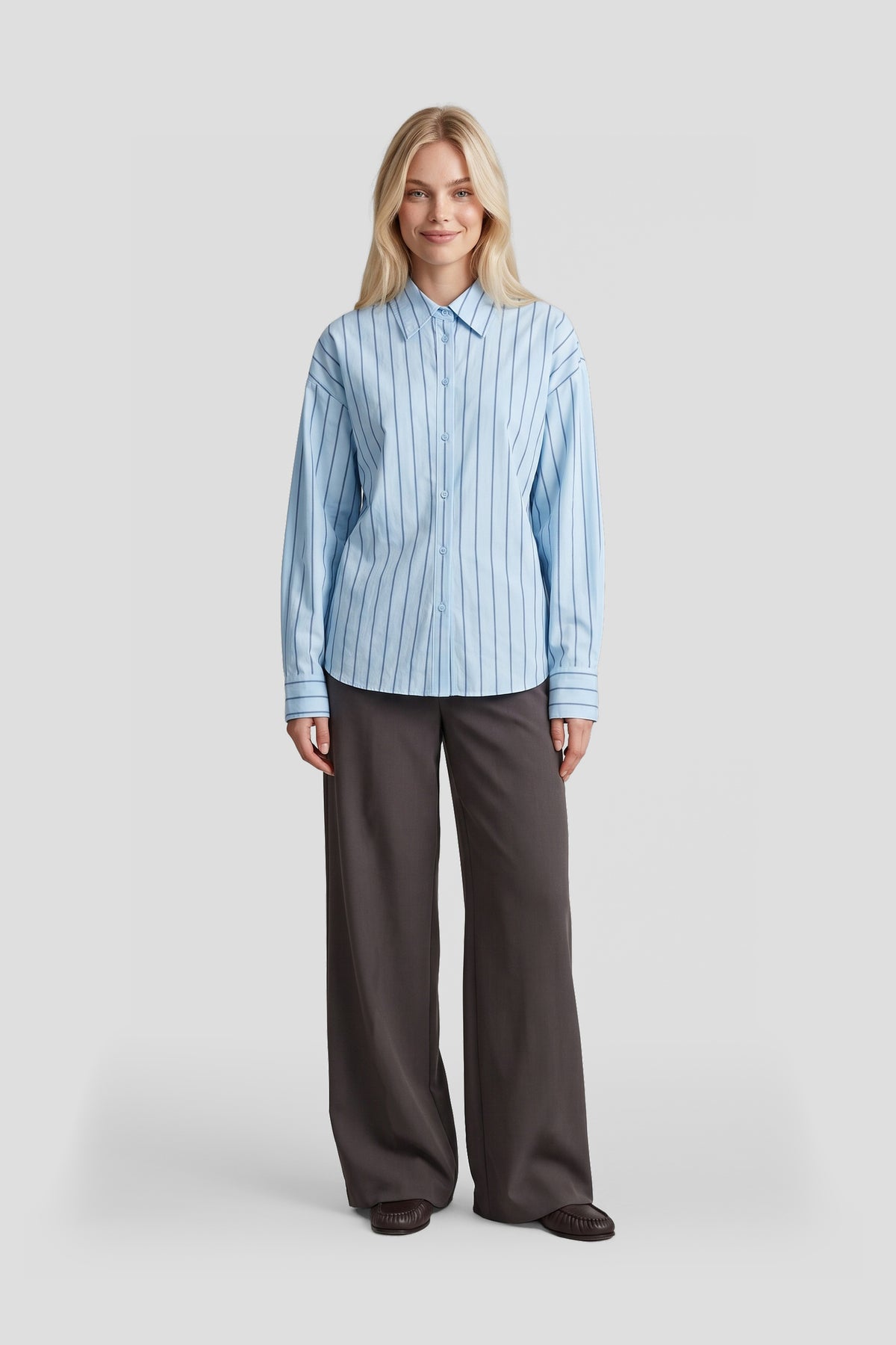 FLURESK JOAN BLOUSE | CLOUD BLUE