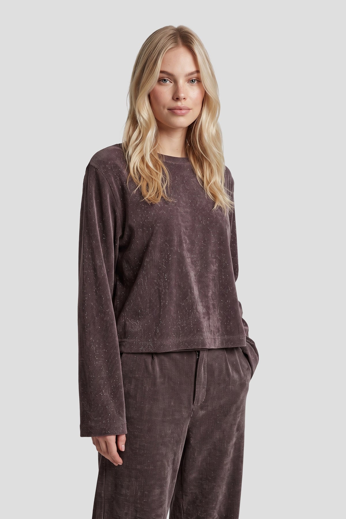 FLURESK IMANE SWEATER | MUTED GRAY