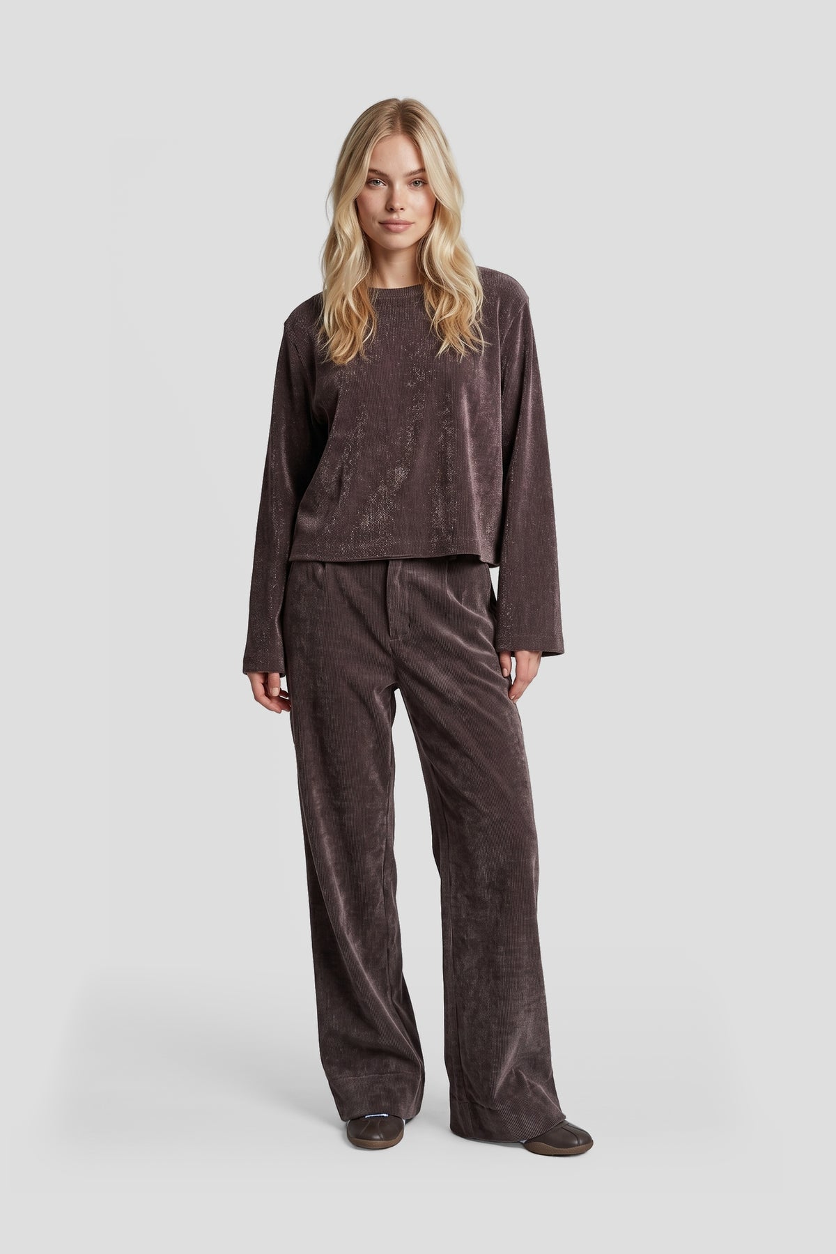 FLURESK IMANE SWEATER | MUTED GRAY