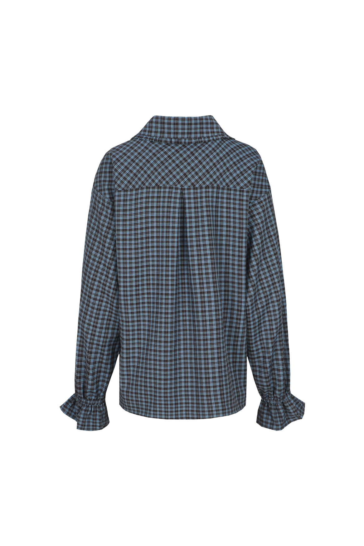 FLURESK NURA BLOUSE | DARK CHOCOLATE