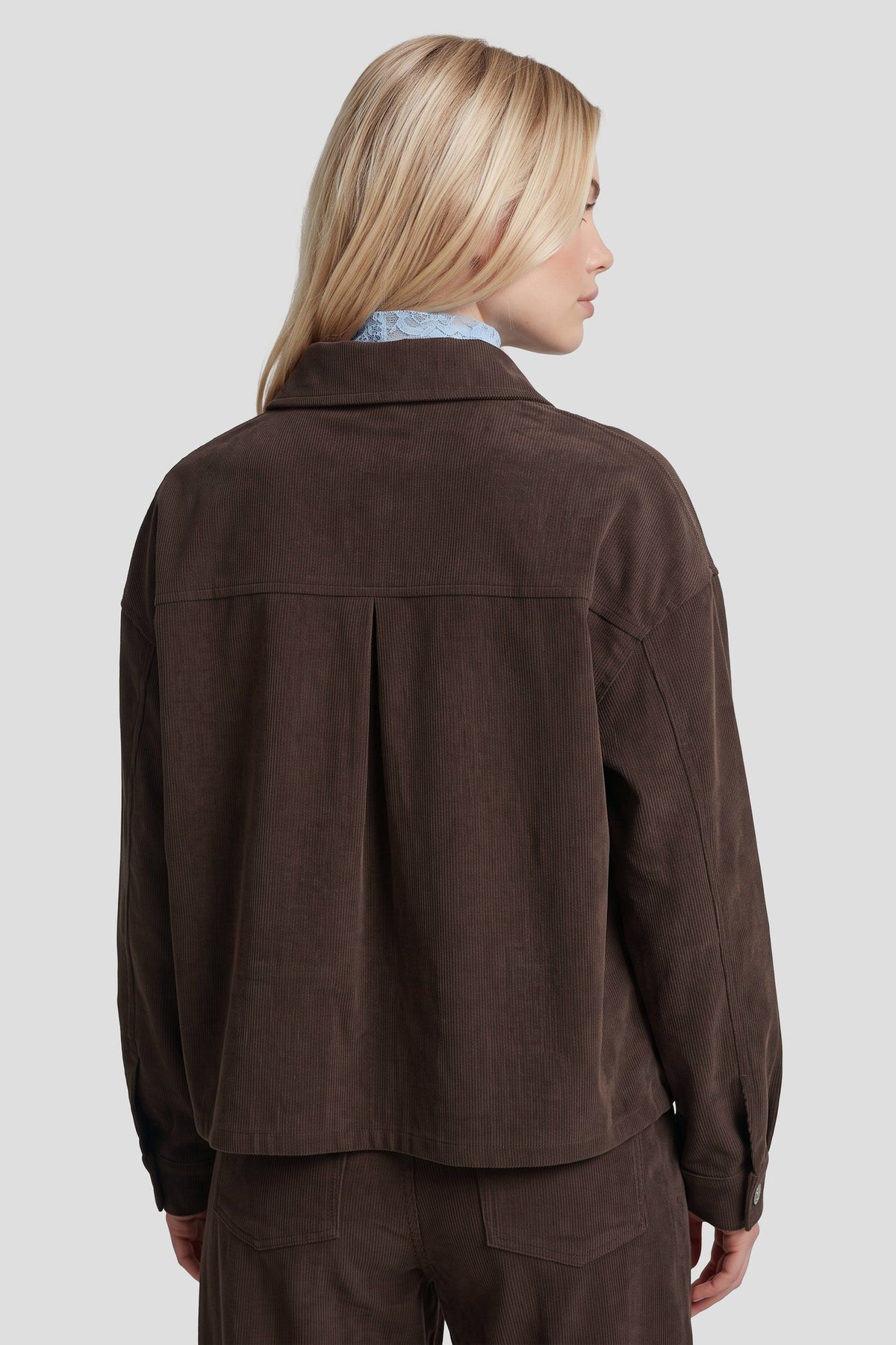 FLURESK SOLENE BLOUSE | DARK CHOCOLATE