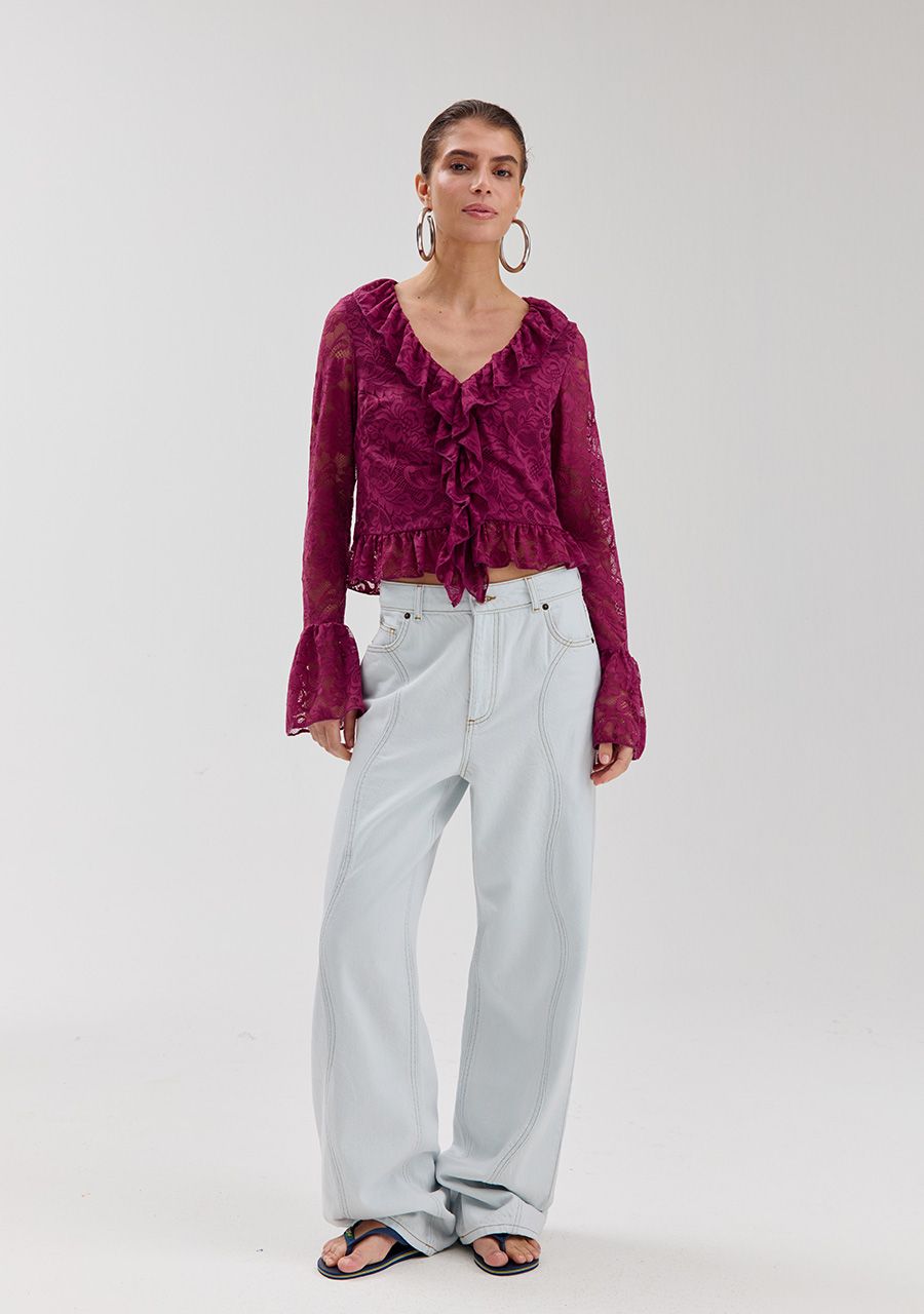 HARPER & YVE JEANS YVE | LIGHT BLUE DENIM