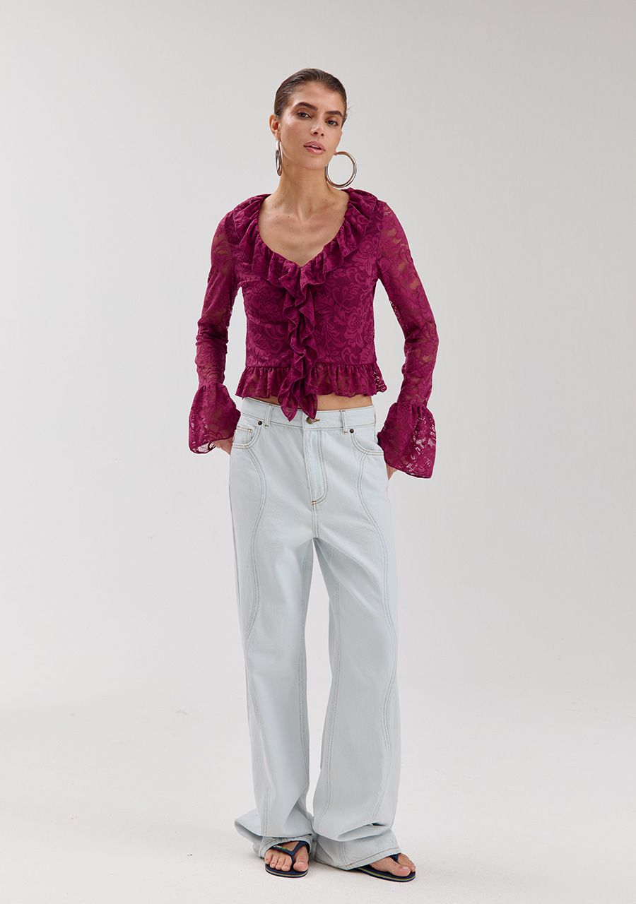 HARPER & YVE JEANS YVE | LIGHT BLUE DENIM