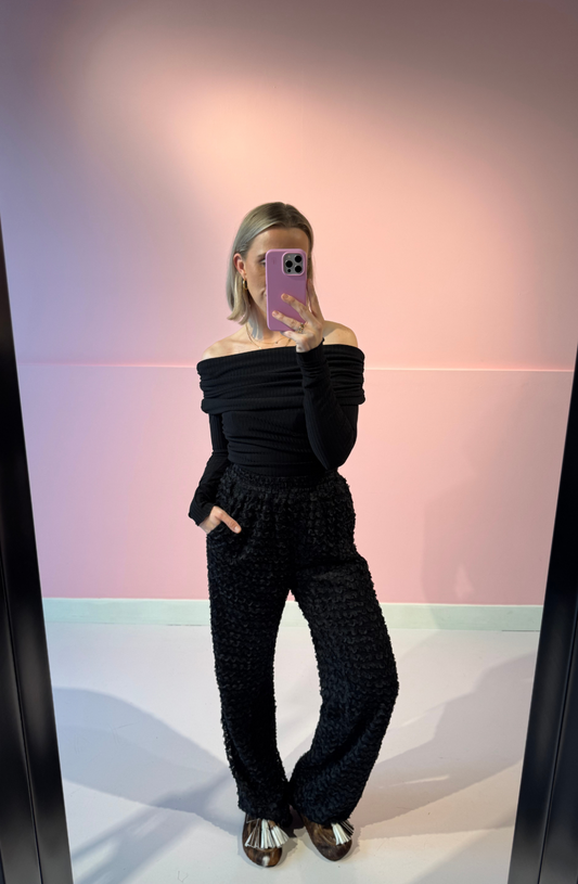 STUDIO AMAYA EMBER OFF SHOULDER TOP