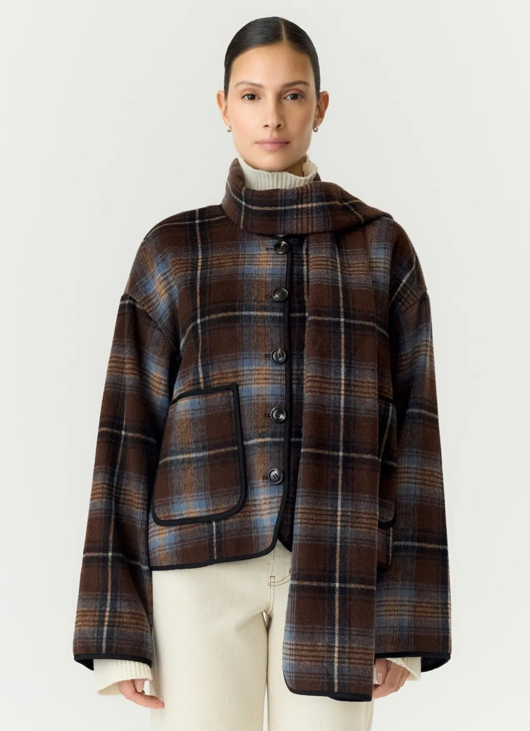 YAS CALINO LS SCARF JACKET