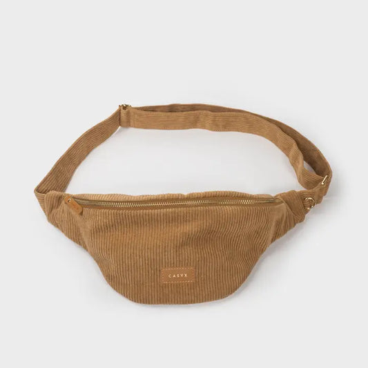 HEUPTAS VELOURS | CAMEL