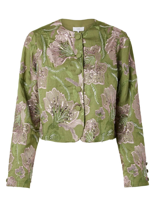 YAS MALLEMIC LS BEADED JACKET - SHOW