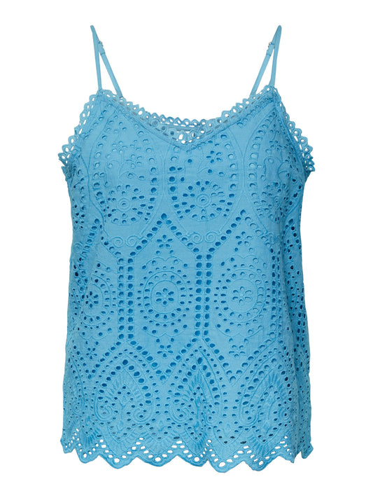 YAS HOLI SINGLET | BLAUW