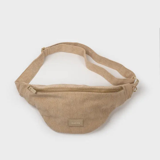 HEUPTAS VELOURS | BEIGE