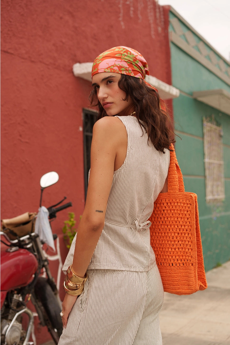 COTTON TREAT TARA GILET