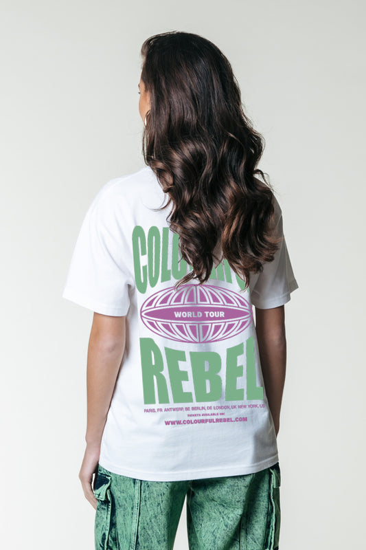 COLOURFUL REBEL LOGO LOOSEFIT TEE