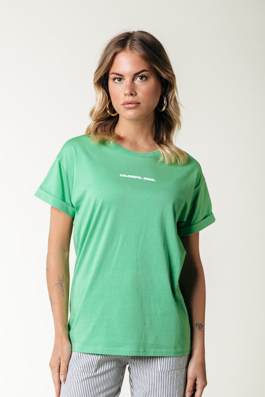 COLOURFUL REBEL UNI LOGO TEE | GREEN