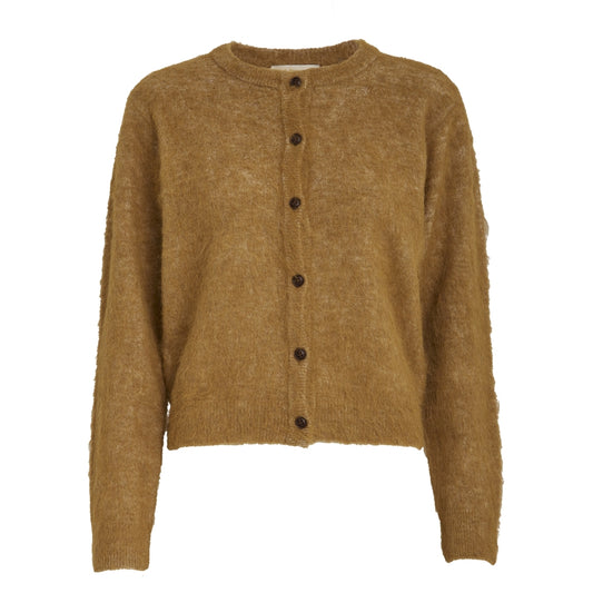 PEPPERCORN SYLVIE KNIT CARDIGAN | TOFFEE MELANGE