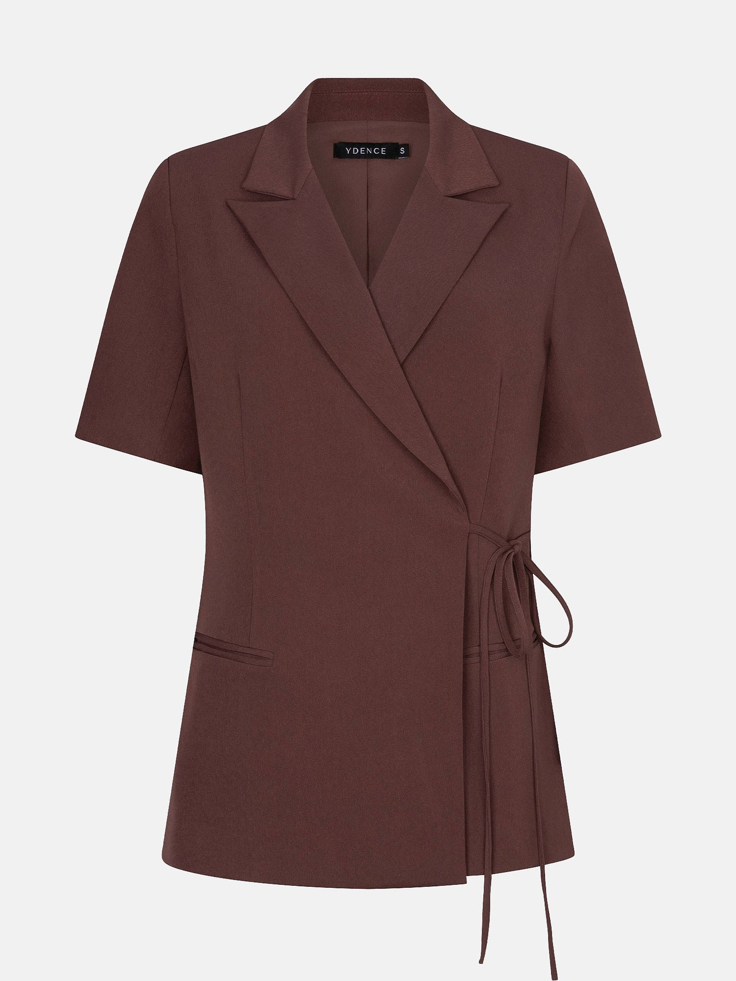 YDENCE BLAZER LUCILLE | DARK BROWN