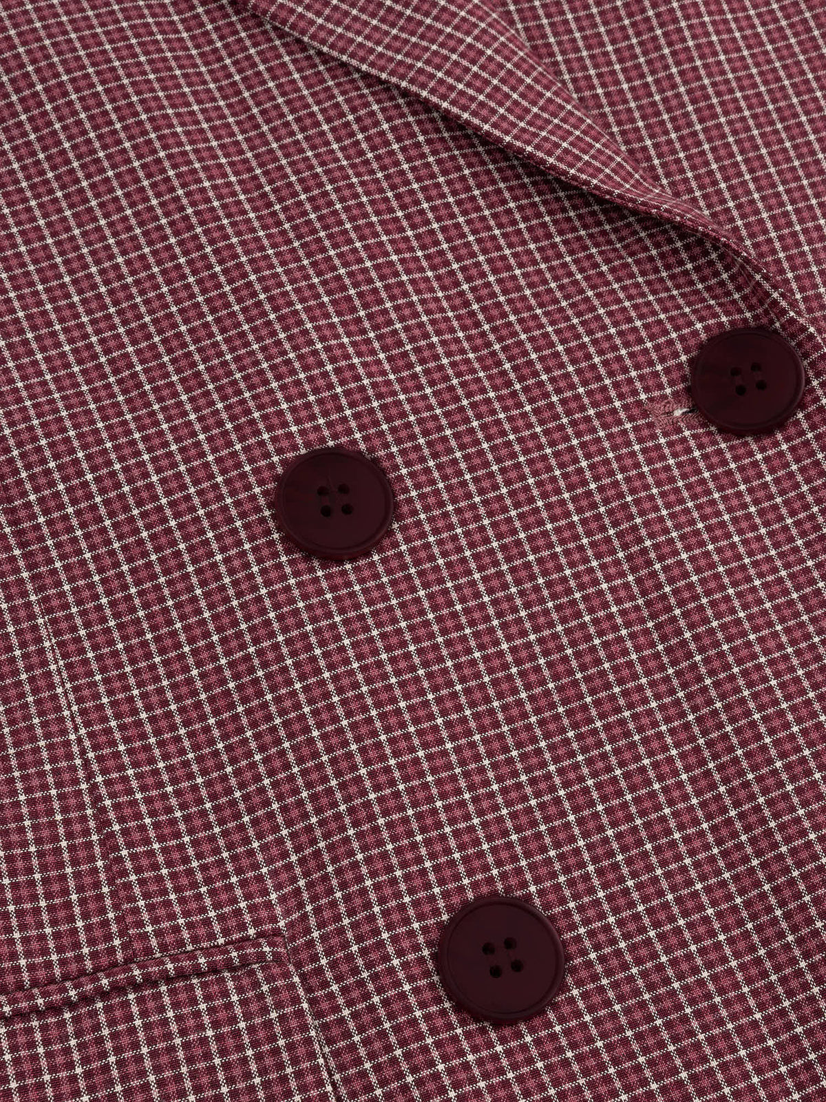 YDENCE BLAZER NEVESSA | MAUVE CHECK
