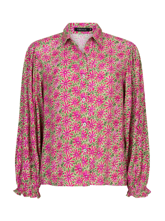YDENCE BLOUSE ALYSSA | PINK FLOWER
