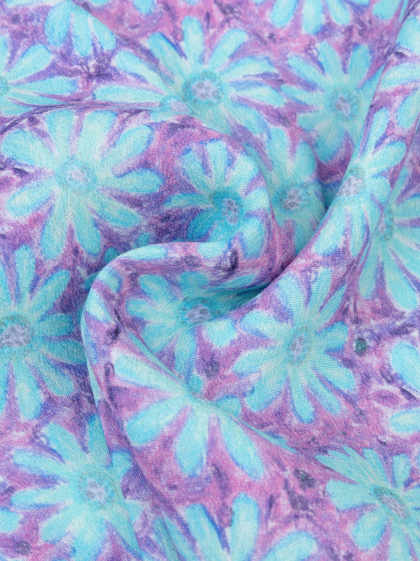 YDENCE BLOUSE ALYSSA | TURQUOISE FLOWER