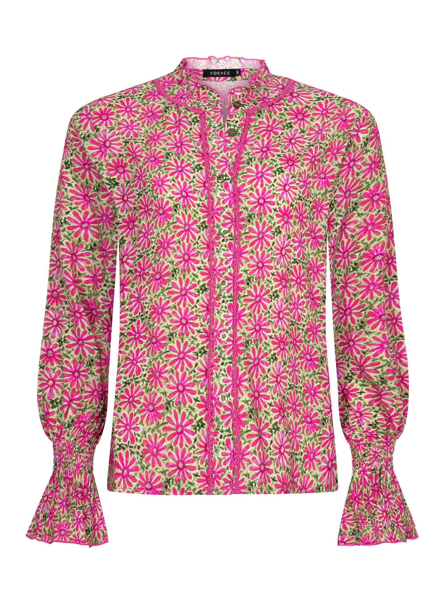 YDENCE BLOUSE FRANCESCA | PINK FLOWER