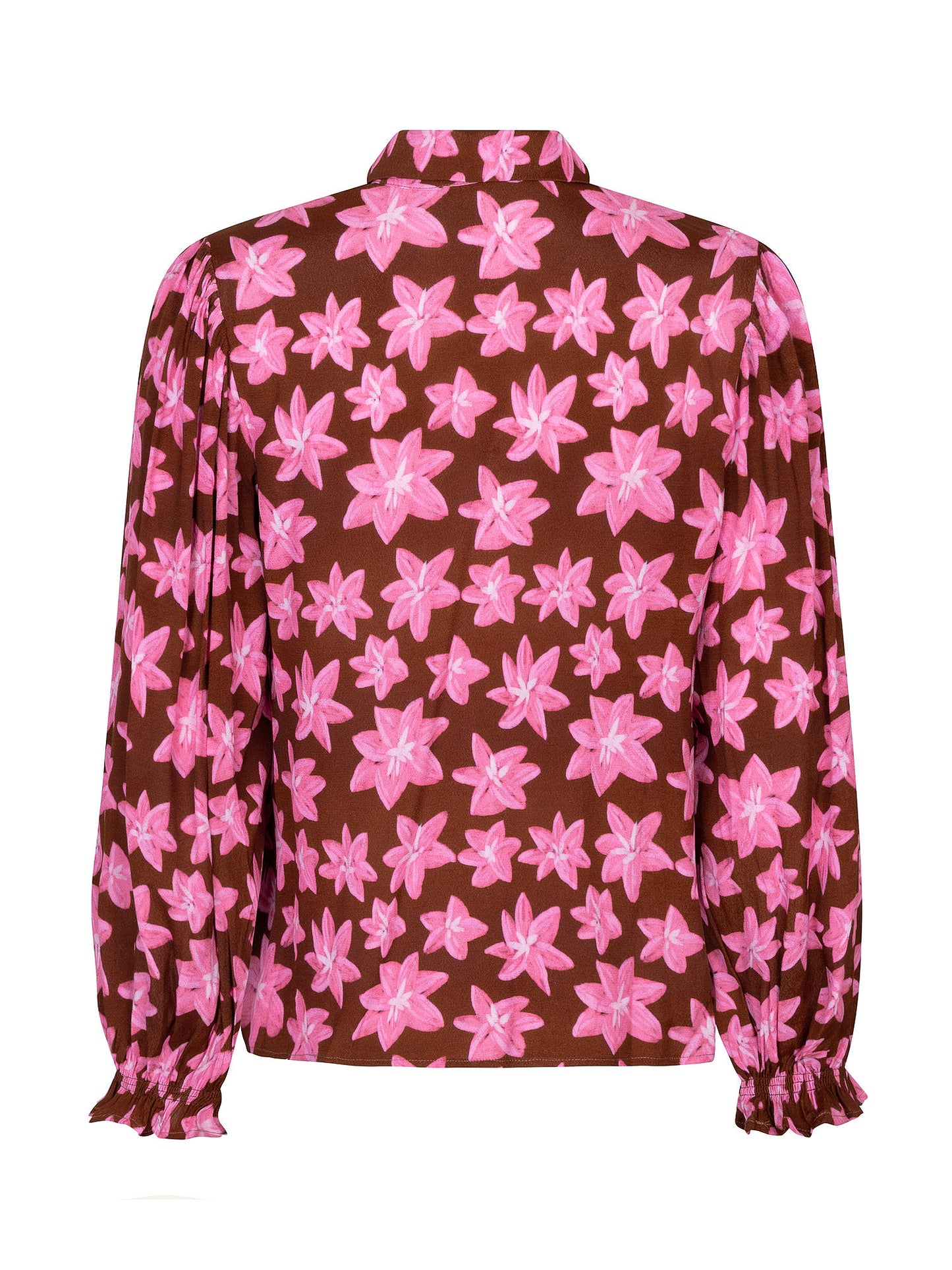 YDENCE BLOUSE ALYSSA | BROWN FLOWER