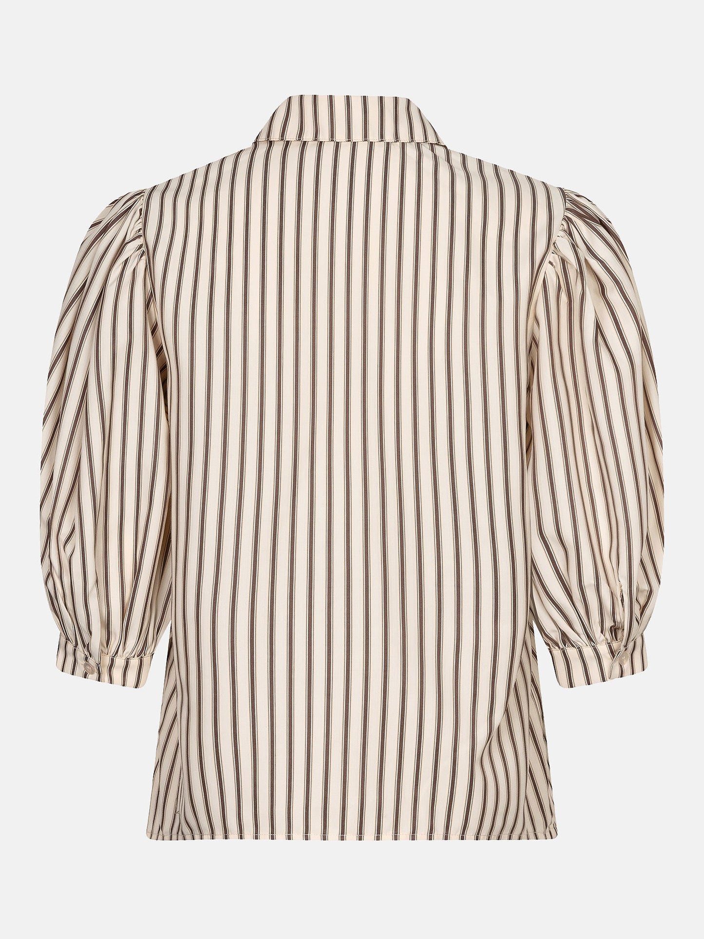 YDENCE BLOUSE BOBBIE | BROWN/STRIPE