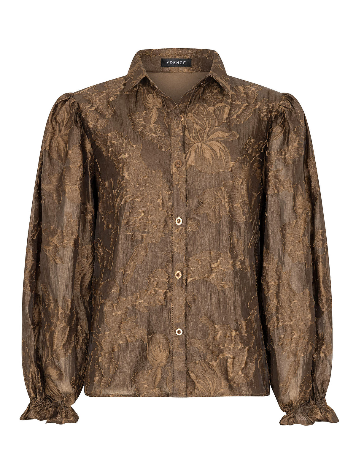 YDENCE BLOUSE DONNA | COFFEE BROWN