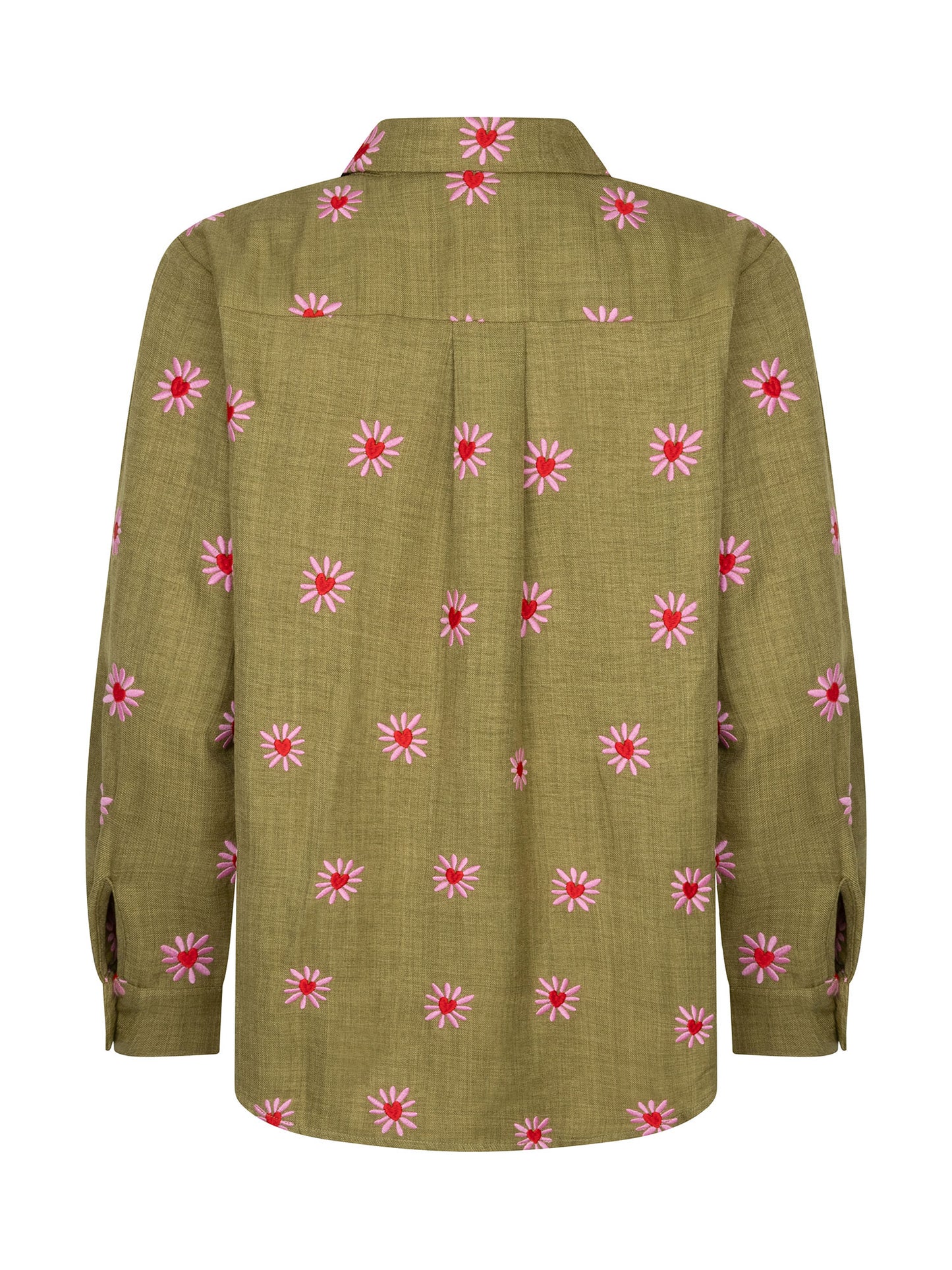 YDENCE BLOUSE GABIA | GREEN