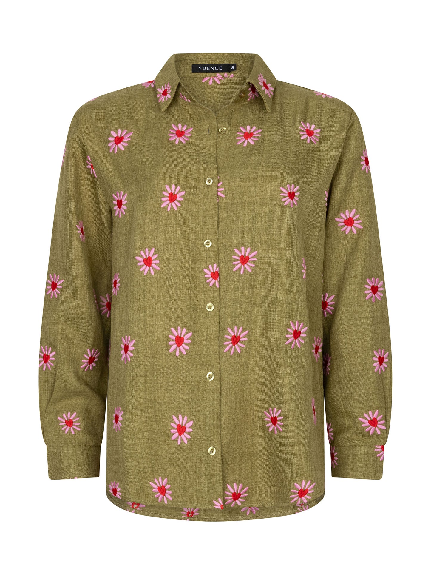 YDENCE BLOUSE GABIA | GREEN