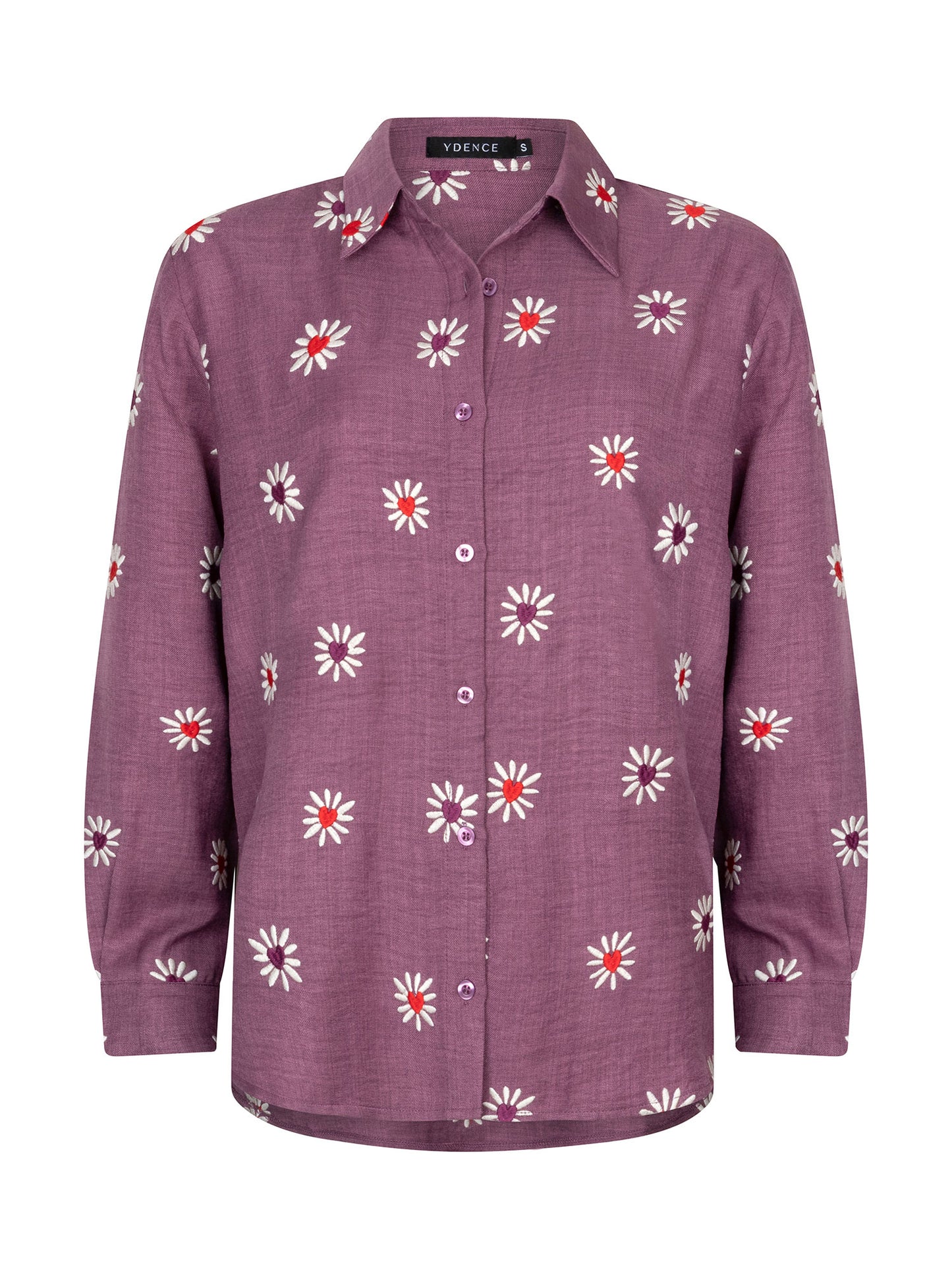 YDENCE BLOUSE GABIA | MAUVE