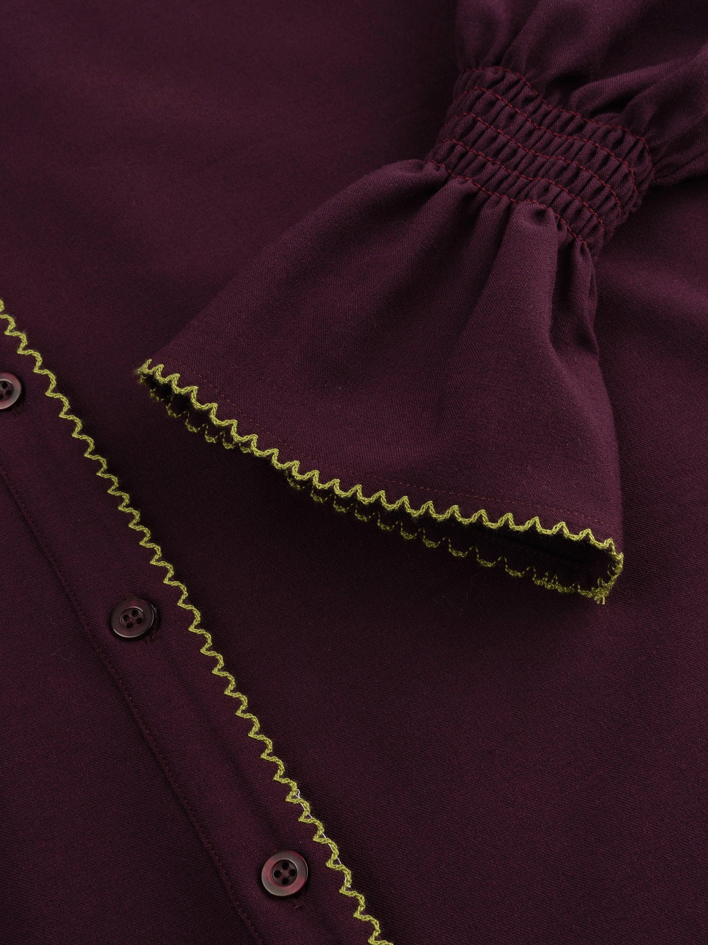 YDENCE BLOUSE XARIA | PLUM