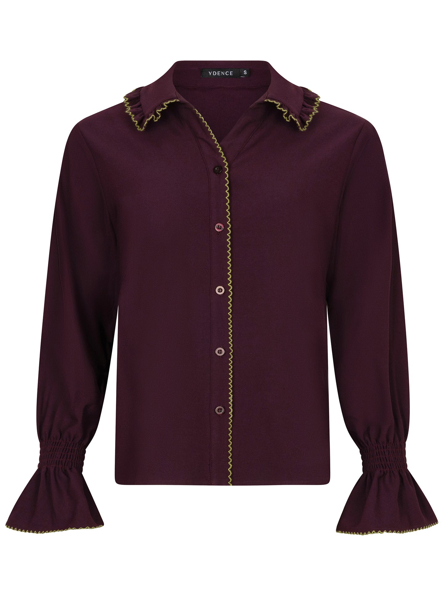 YDENCE BLOUSE XARIA | PLUM