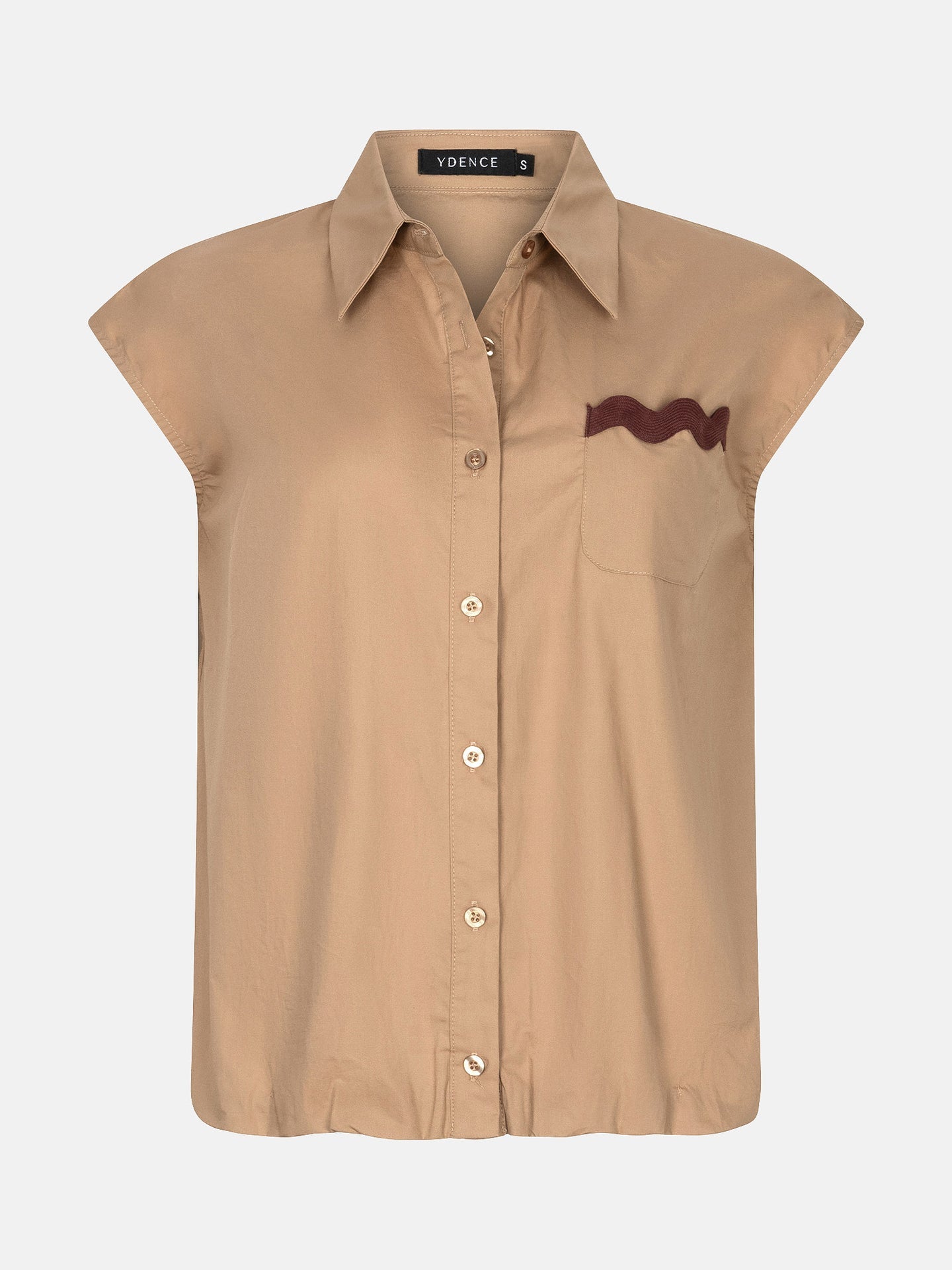 YDENCE BLOUSE EMELIA | BRUIN