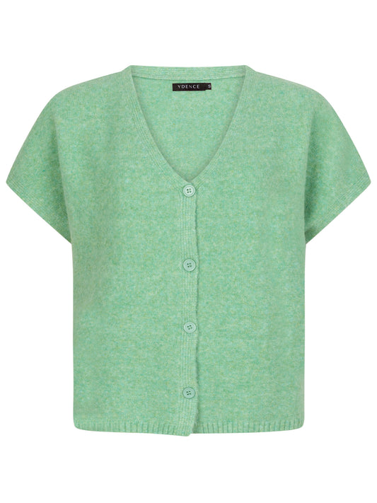 YDENCE CARDIGAN AMELIE | SOFT GREEN