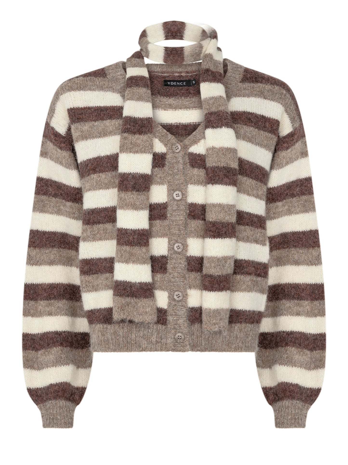 YDENCE CARDIGAN GOLDIE | TAUPE