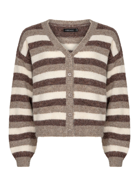 YDENCE CARDIGAN GOLDIE | TAUPE