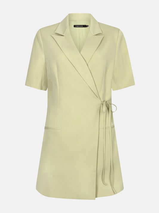 YDENCE DRESS HAZEL | PISTACHIO