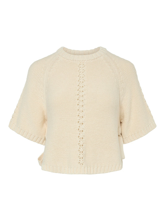 YAS LAMINA SS KNIT TOP