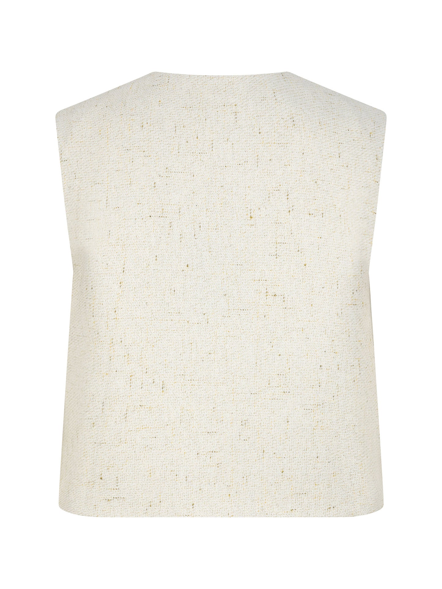 YDENCE GILET AMANDA | ECRU