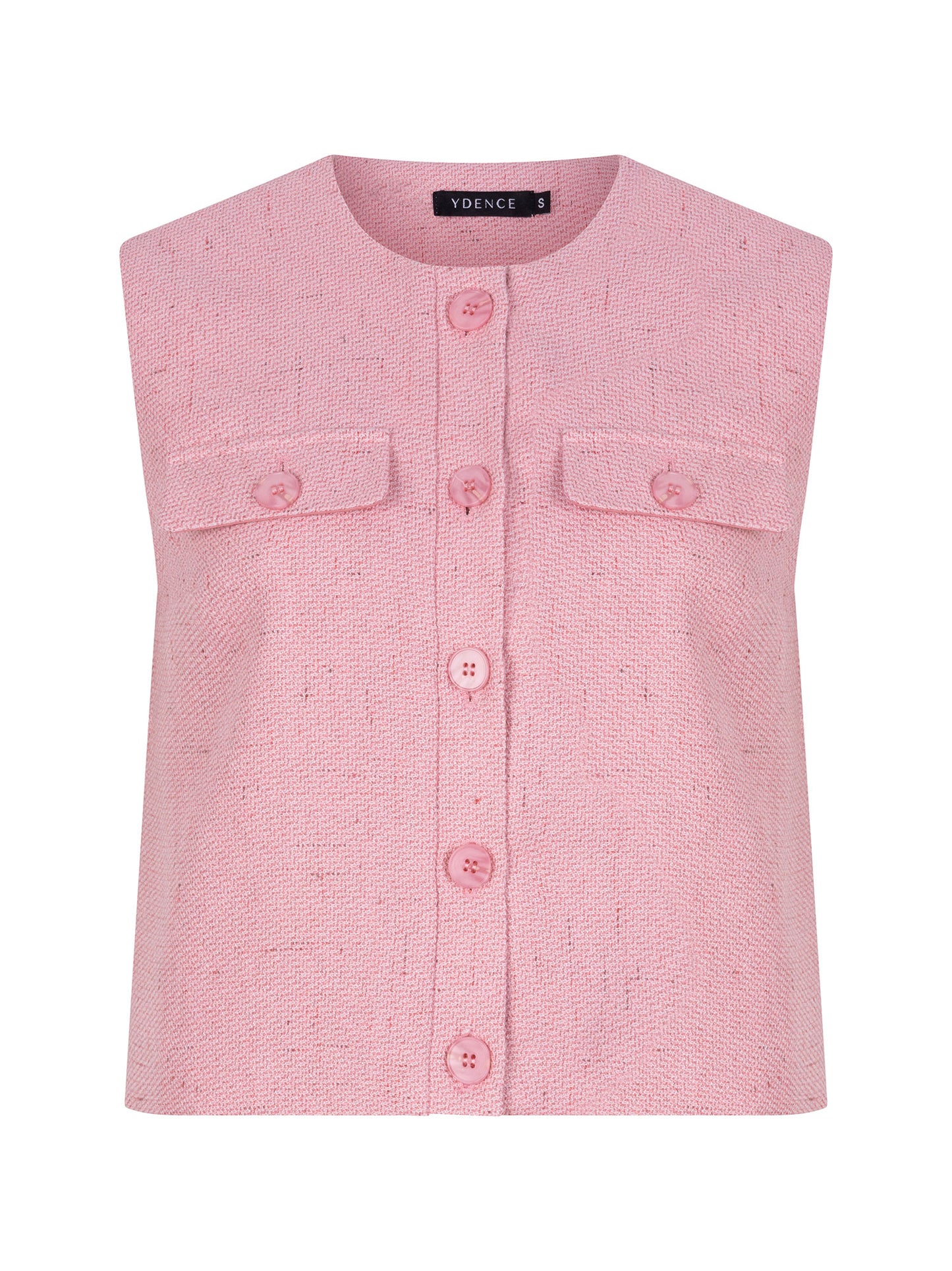 YDENCE GILET AMANDA | PINK