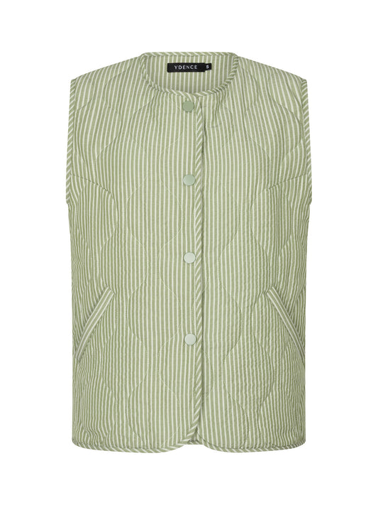 YDENCE GILET GUUSJE | GREEN