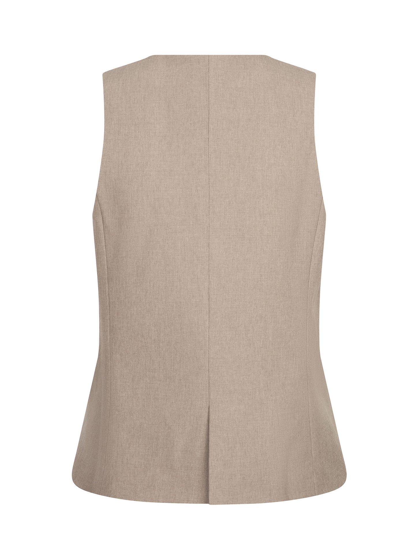 YDENCE GILET MELLIE | STONE GREY