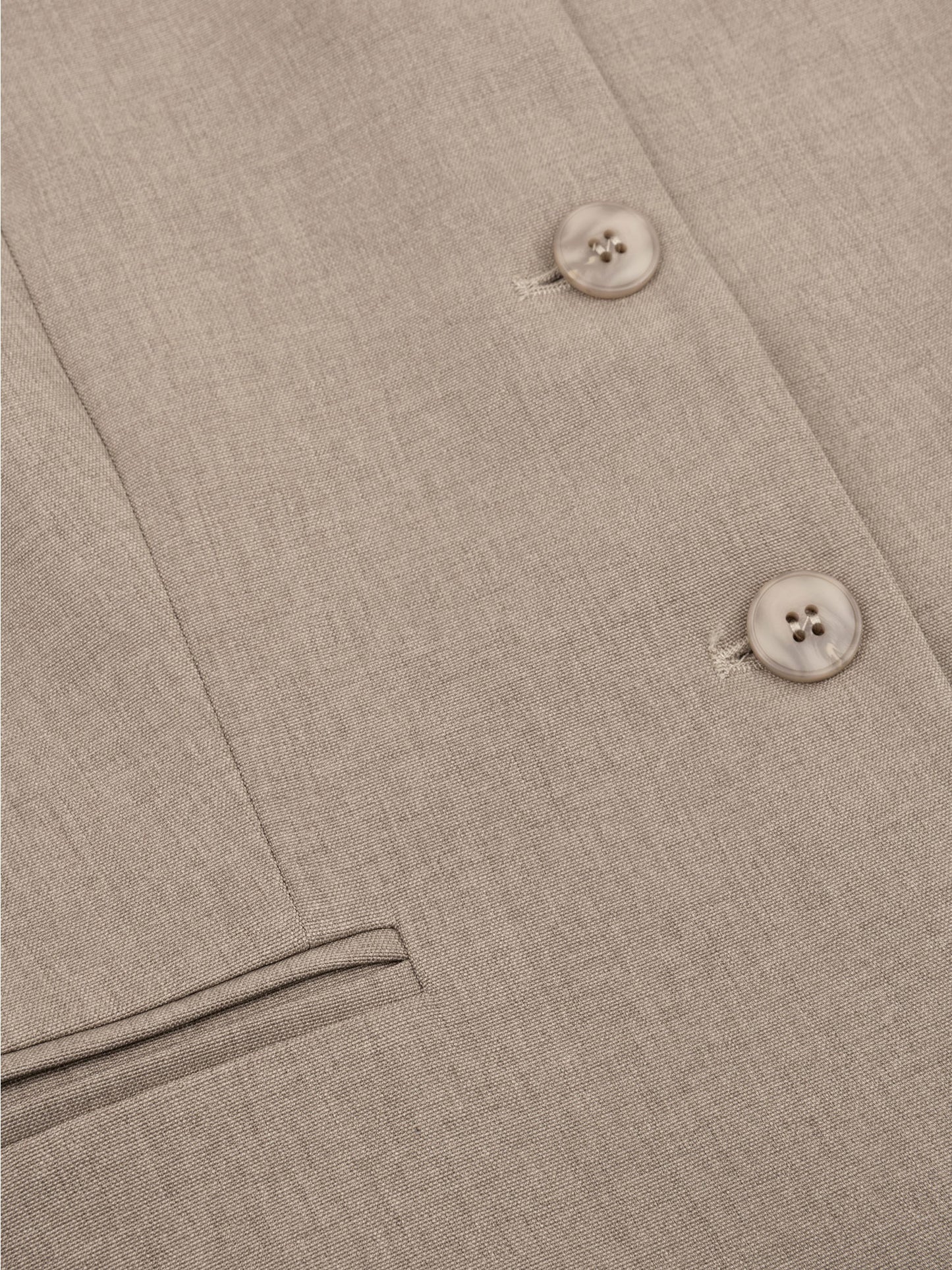 YDENCE GILET MELLIE | STONE GREY