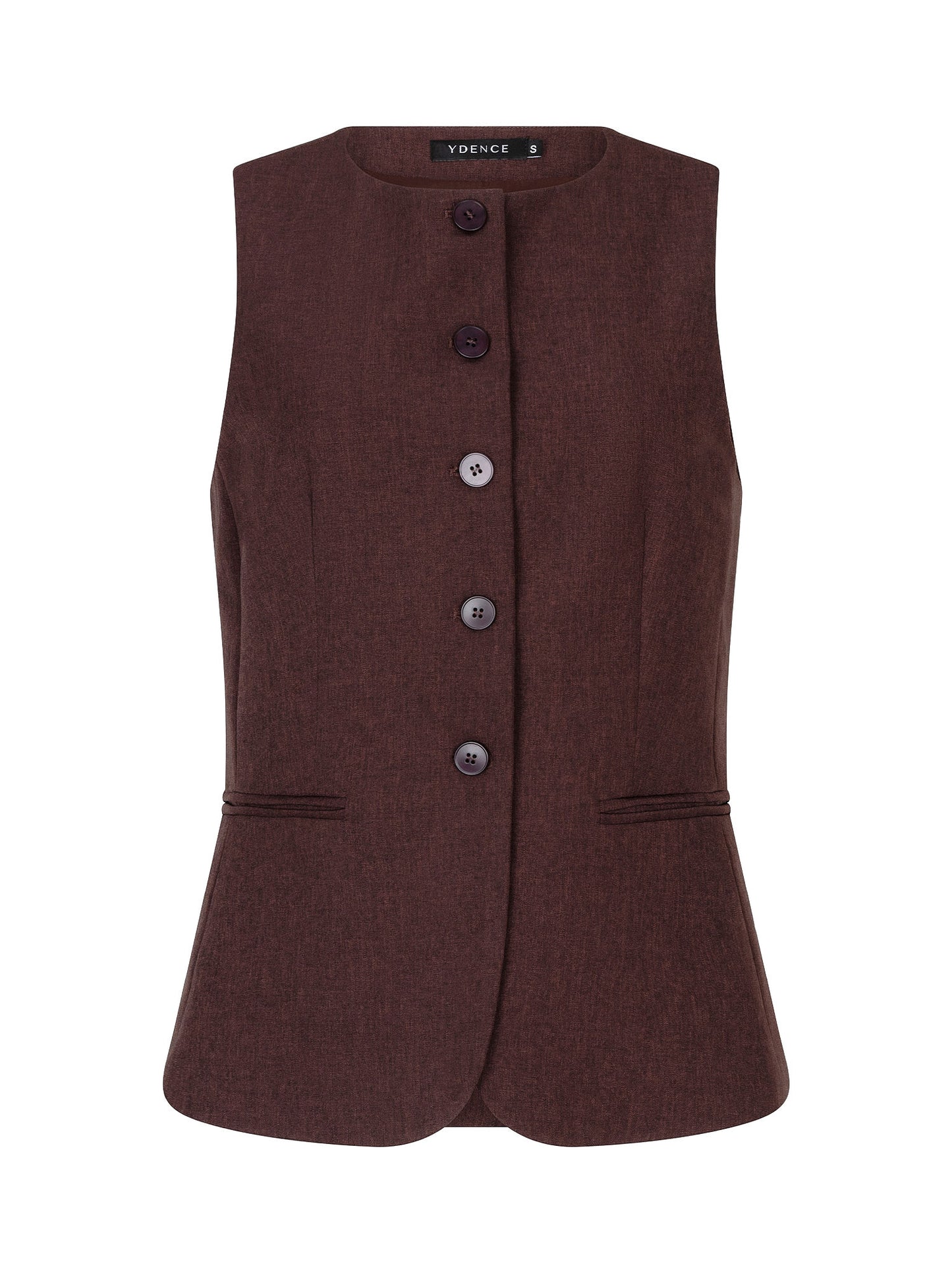 YDENCE GILET MELLIE | BRUIN