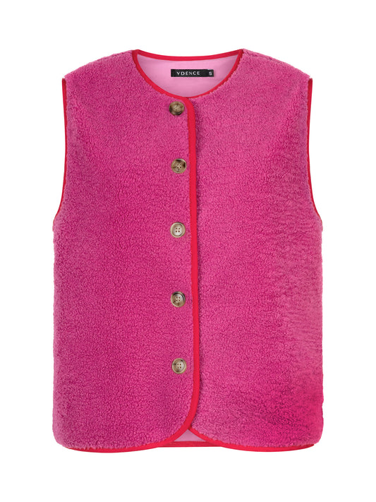 YDENCE GILET PUCK | FUCHSIA PURPLE
