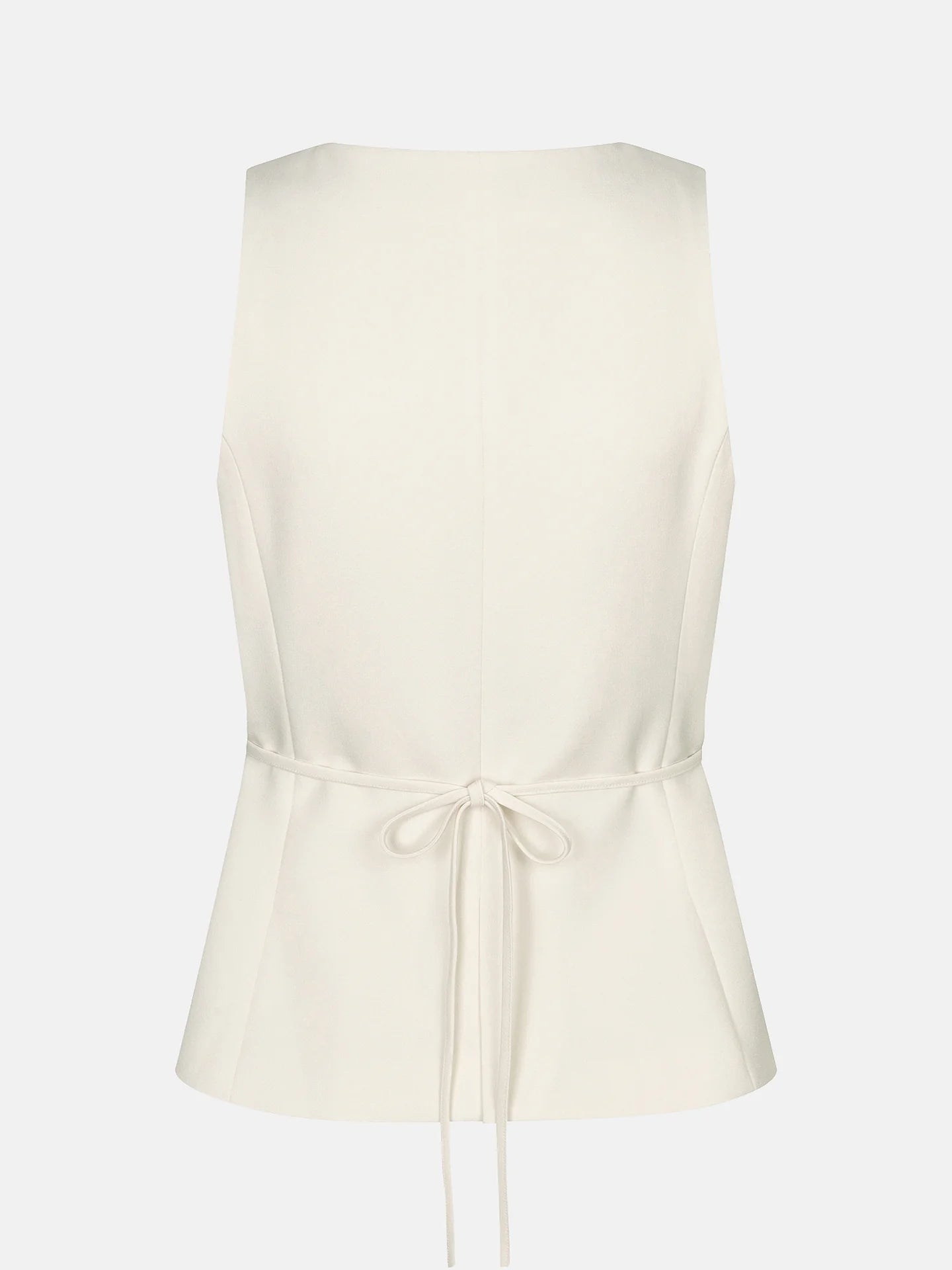 YDENCE GILET ALLIE | ECRU