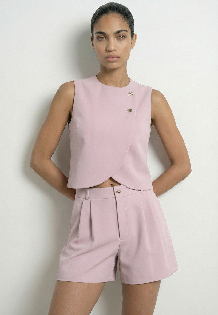 HYPEDROP RIELLE MW PLEATED SHORTS