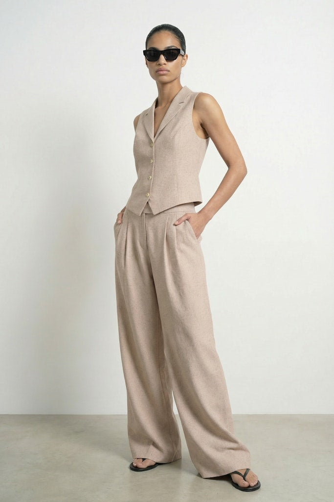 HYPEDROP RENEE LW WIDE PANTS